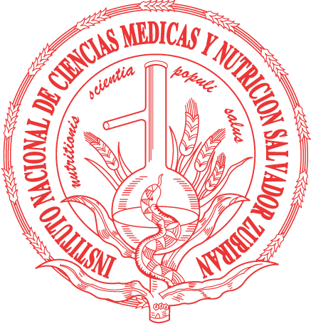 Logotipo del Instituto Nacional de Ciencias Médicas y Nutrición Salvador Zubirán, aliado en estudios urológicos en Mérida.